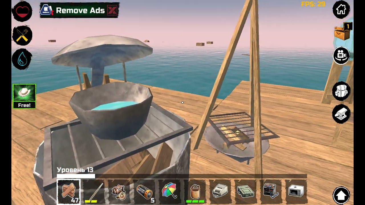 SURVIVAL & CRAFT ВЫЖИВАНИЕ НА ПЛОТУ