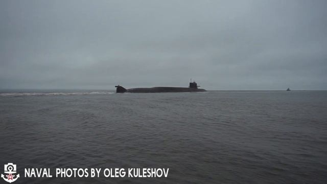 Первый выход в море атомной подводной лодки БС-64 