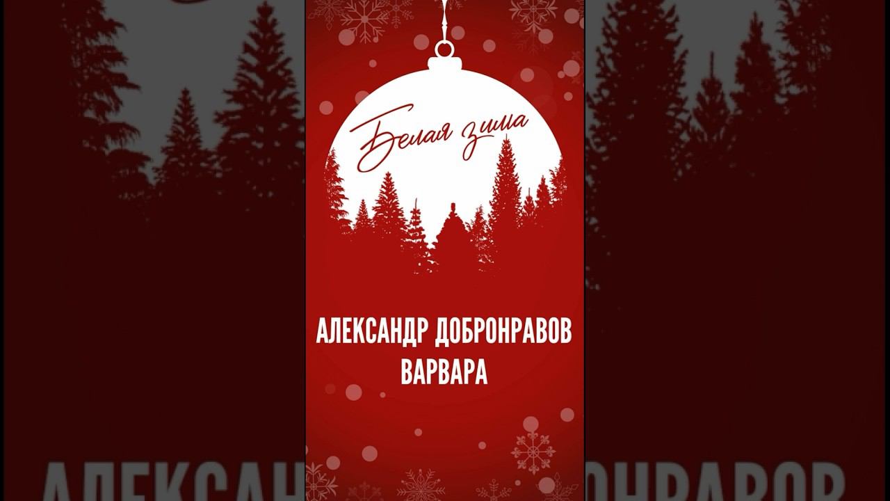 Александр Добронравов & Варвара • Белая зима #дуэт #варвара #белаязима #александрдобронравов #shorts смотреть онлайн