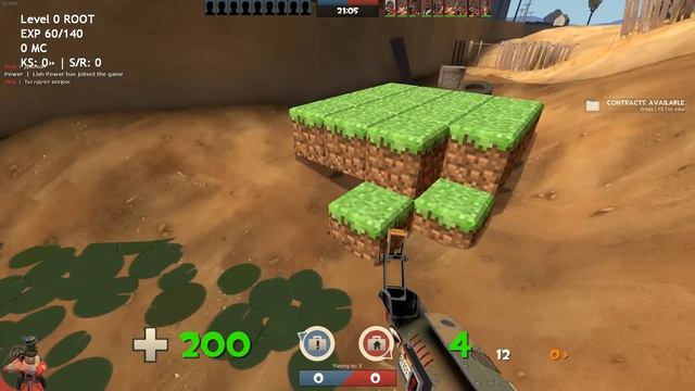 Minecraft, Но В Team Fortress 2? смотреть онлайн