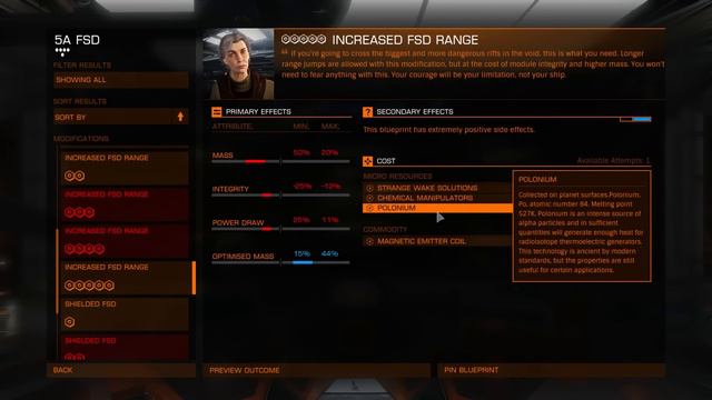 Elite:Dangerous. Let's Upgrade. Increased FSD Range. Grade 5 смотреть онлайн