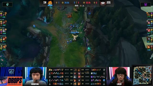 SN vs JDG | Quarterfinal Game 1 | World Championship | Suning vs. JD Gaming (2020) смотреть онлайн