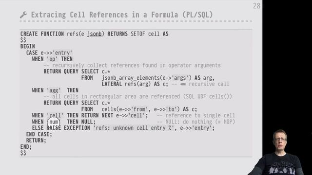 Advanced SQL — Chapter #07 — Video #57 — PL/SQL use case: spreadsheet evaluation смотреть онлайн