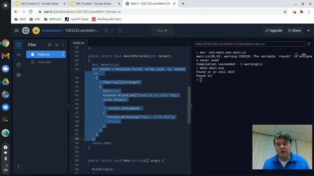 Java/C# - Parallel Processing смотреть онлайн
