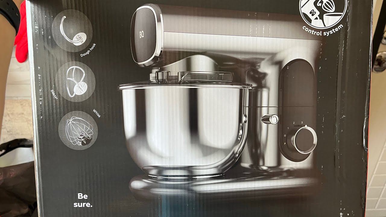 Мой первый планетарный миксер. Распаковка и обзор миксера BQ смотреть онлайн