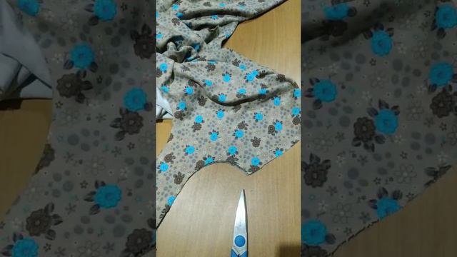 Платье - трапеция. 2 часть. Цельнокройная обтачка. смотреть онлайн