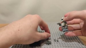 Обзор минифигурки Коммандера Вульфа Lego Star Wars с АлиЭкспресс