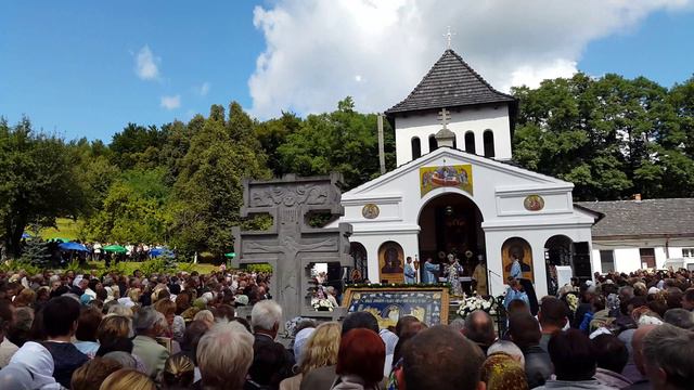 Многая літа.Блаженніший Святослав (Шевчук).Проща Унівська лавра.27.08.2014. смотреть онлайн