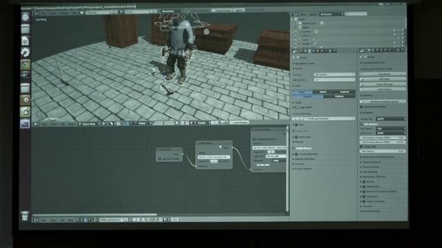 Blender + Blend4Web = Игра без программирования! смотреть онлайн