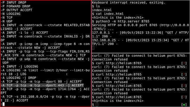 Simple YAML iptables script смотреть онлайн