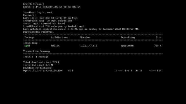 fix the missing wget command not Found Centos | fix command not found wget in kali Linux смотреть онлайн