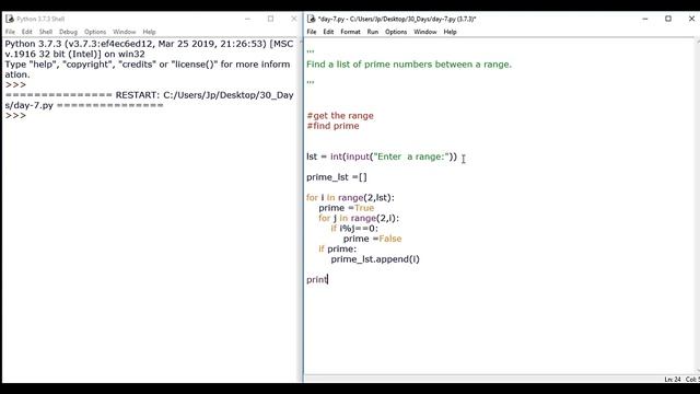 Python interview questions and answers for freshers | Python coding challenges - 7 смотреть онлайн