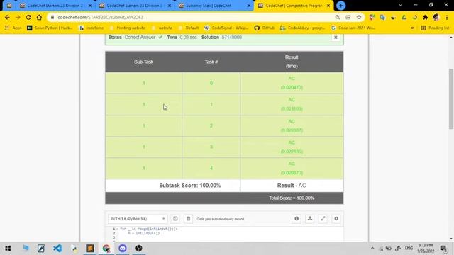 Codechef Average of Three in Python ;) code in discription and join my discord server pls смотреть онлайн