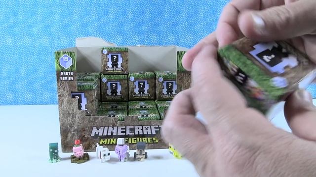 Minecraft Earth Series 19 MiniFigures Blind Box Opening | PSToyReviews смотреть онлайн