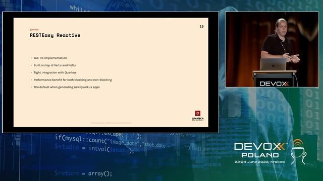 Reactive Quarkus: Building Reactive Applications with Java • Willem Jan Glerum • Devoxx Poland 2022 смотреть онлайн