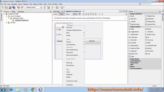 How To Populate Jtable In Java Using Netbeans - Display Data From User Input смотреть онлайн