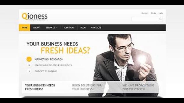 Preview White Advertising Agency Joomla Template by Mercur смотреть онлайн