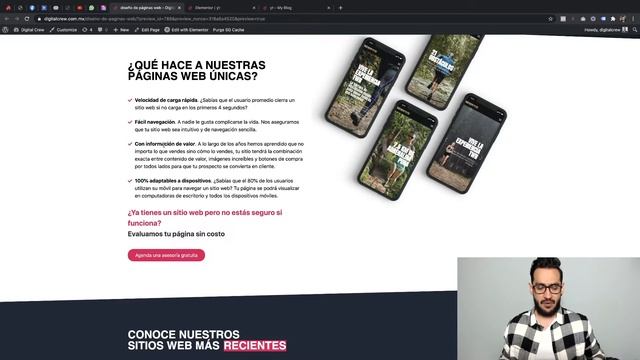 Guía paso a paso para diseñar una landing page en Elementor смотреть онлайн