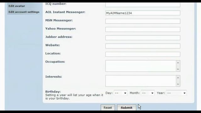 How to edit your profile in phpBB смотреть онлайн