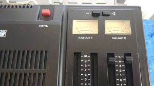 Кассетник Вильма 311 стерео после ремонта.