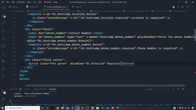 Form Validation in Vue.js using Vuelidate - Crash Course смотреть онлайн