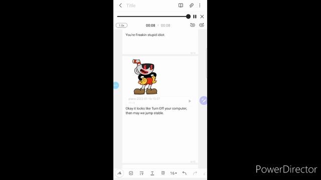 Cuphead Error Game (itch.io game) [Inspired by RecordGuy626 and NitroG] смотреть онлайн
