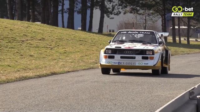 Rally Monte Komvet XII | GO+bet Rally Team - Olchawski / Zapart | Audi Quattro S1 - Pure Sound смотреть онлайн