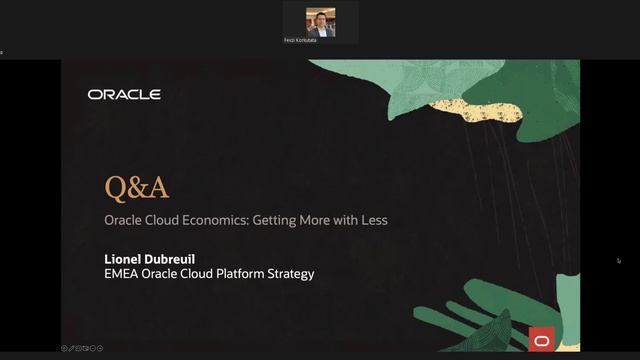 Cloud Migrations and Fevzi Korkutata | Oracle Cloud Economics: Getting More with Less смотреть онлайн