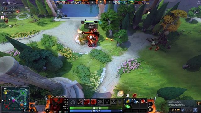 СПРИНГТРАП в Доте 2 ?!? -IQ играют доту №2 смотреть онлайн