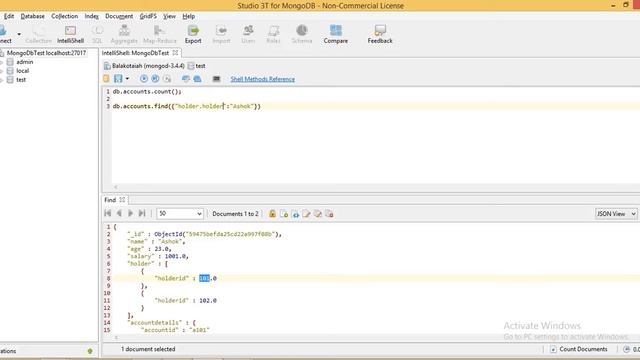 MongoDB - Fetch documents of collection смотреть онлайн