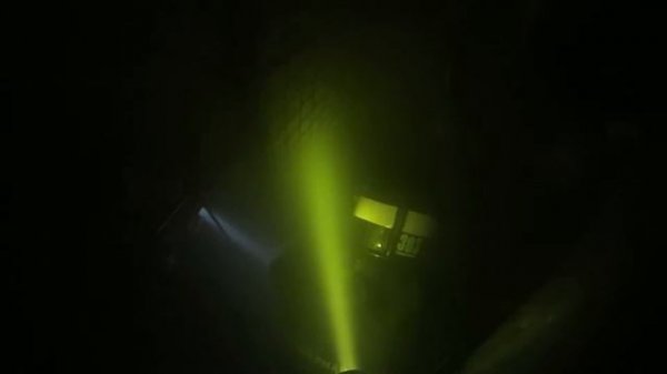 Fire Rescue training in "smoke&heat cell". Тренировка газодымозащитников в теплодымокамере.