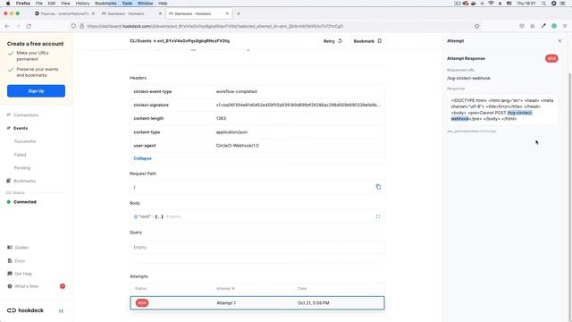 Troubleshooting CircleCI Webhooks смотреть онлайн