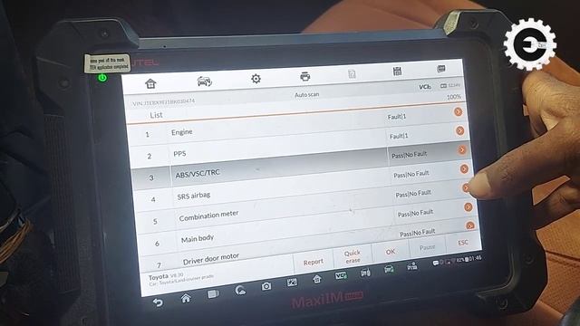 2019 TOYOTA LANDCRUISER PRADO CODE C1231 AND C1433 SOLVED