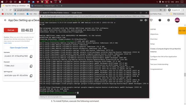 App Dev: Setting up a Development Environment - Python[GSP183]| Complete Guide | With Answers | 202 смотреть онлайн