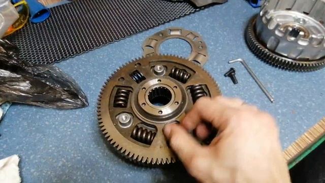 Полный ремонт корзины сцепления BMW 1200, 1300S смотреть онлайн