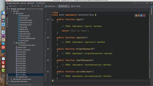 Khoá học PHP Nâng Cao - Bài 40: Interface Template trong lập trình hướng đối tượng PHP смотреть онлайн