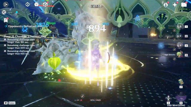 Mono Pyro C0 Dehya and Hyperfridge C0 Ayaka | Genshin Impact 3.5 Spiral Abyss Floor 12 9 Stars смотреть онлайн