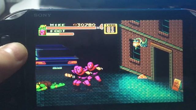 Teenage Mutant Ninja Turtles: Shredder's RE - Revenge (sega) on ps vita смотреть онлайн