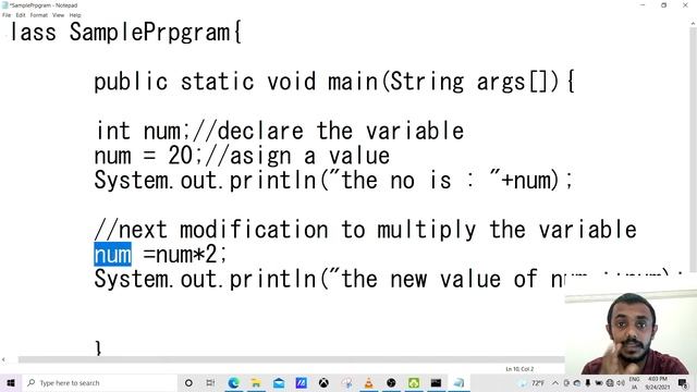Java Variable Modify කරමු ! How Can we Modify The Java Variables смотреть онлайн