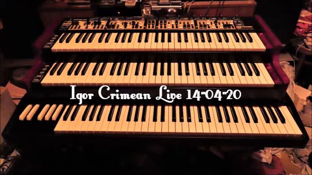 Viscount CM 100+Nord C2D+Roland VR 09 Pipe Organ Solo 1248 1 смотреть онлайн