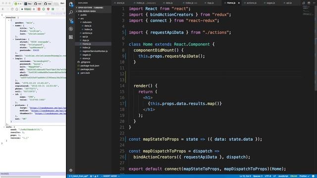Fetching data from an API using Redux Saga смотреть онлайн