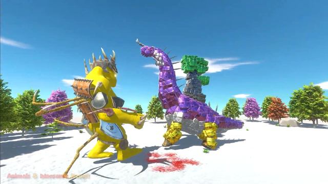 Animals & Dinosaurs Choosing Color Portal - Giraffe, Gorilla, Stego Picking the right door Ep.9 смотреть онлайн