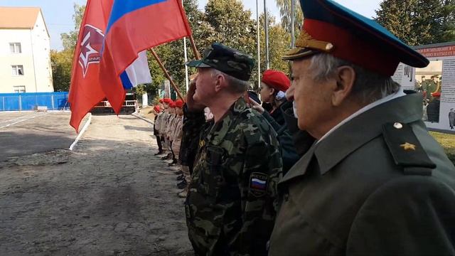 Присяга в войсковой части 12563 (г.Советск) 01.10.2022г. смотреть онлайн