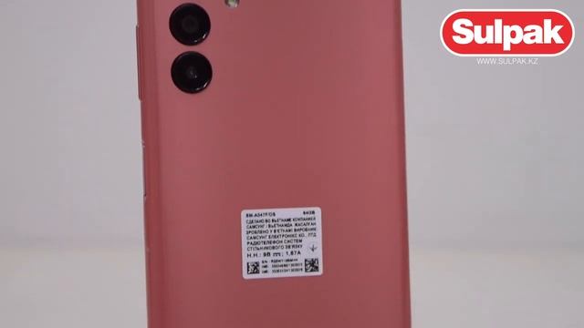Смартфон Samsung Galaxy A04s 4/64GB Cooper распаковка смотреть онлайн