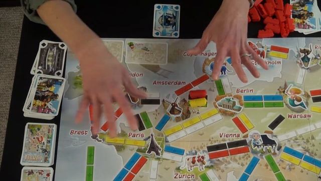 How to Play Ticket to Ride First Journey Europe смотреть онлайн