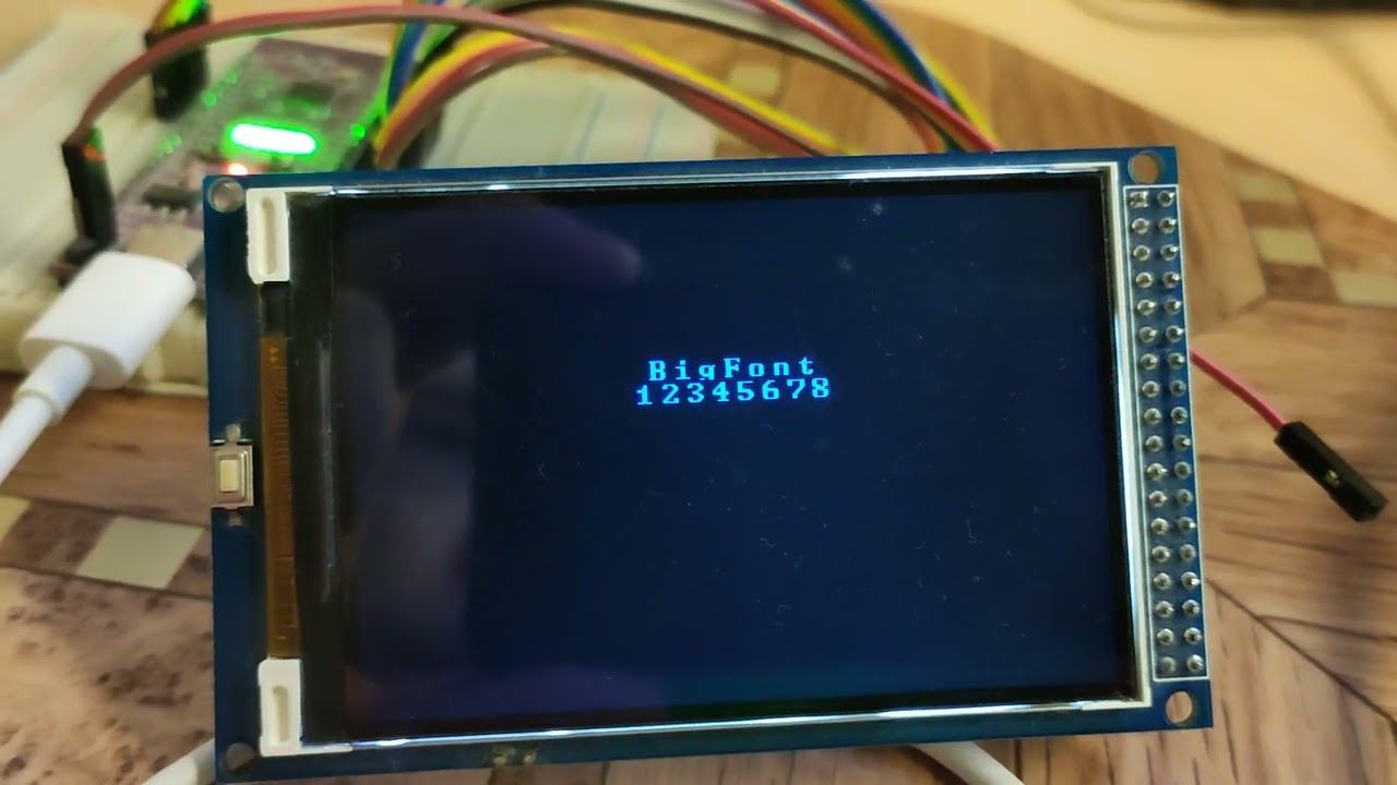 W801,  Board HLK-W801-KIT-V1.1 + 3.2 TFT дисплей Ultra HD 320X480 HX8367C