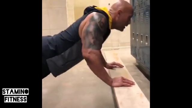 THE ROCK CHEST WORKOUT MOTIVATION смотреть онлайн