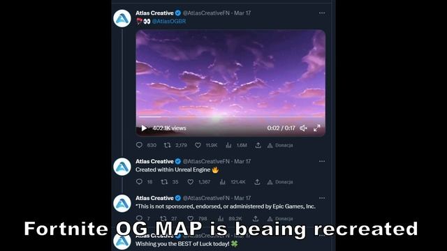 Trailer OG MAP Battle Royale Fortnite смотреть онлайн