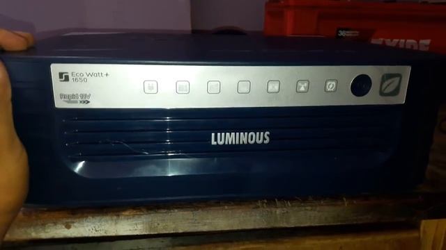 ▶️ Luminous 1650va Inverter 12volt Unboxing)