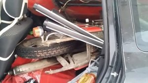 Перевозка мотоцикла на Лада Ларгус